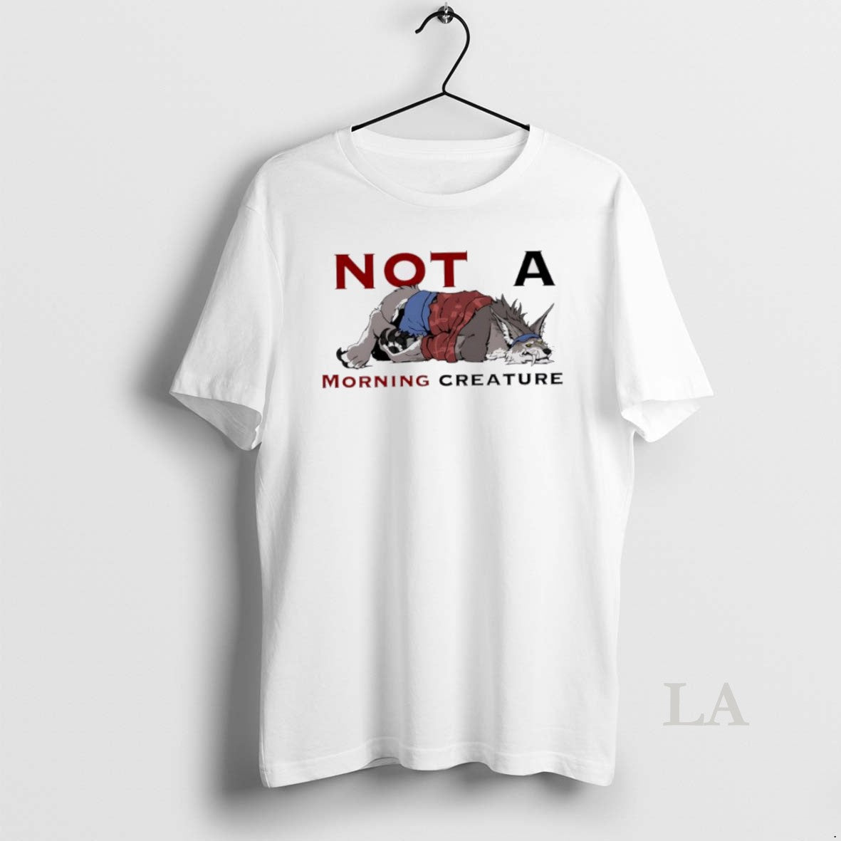 Original Not A Morning Creature Wolf T-Shirts, Hoodie, Sweatshirt | InkRitualCo.com