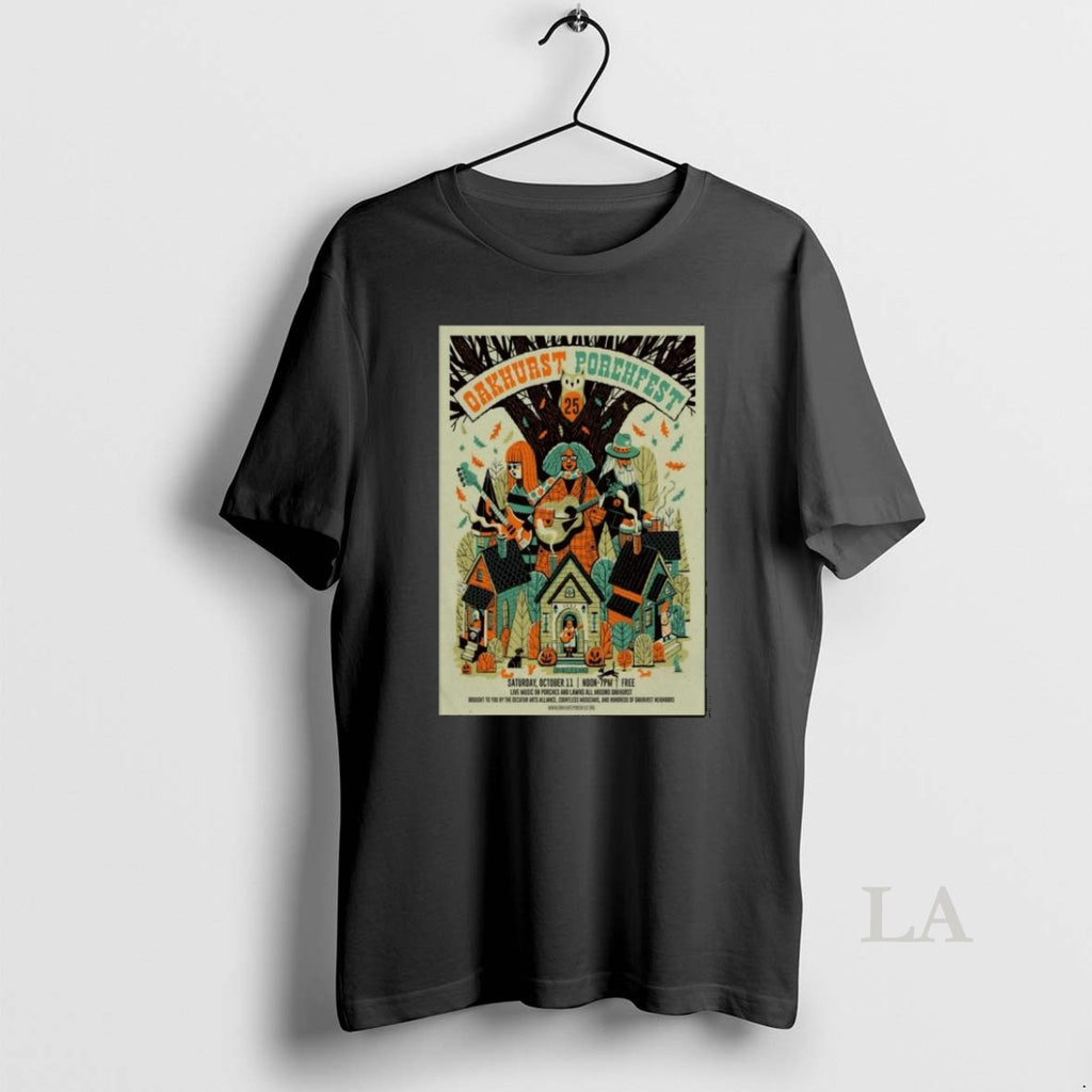Original Oakhurst Porchfest Oct 11 2025 In Decatur Ga T Men T-Shirts, Hoodie, Sweatshirt | InkRitualCo.com