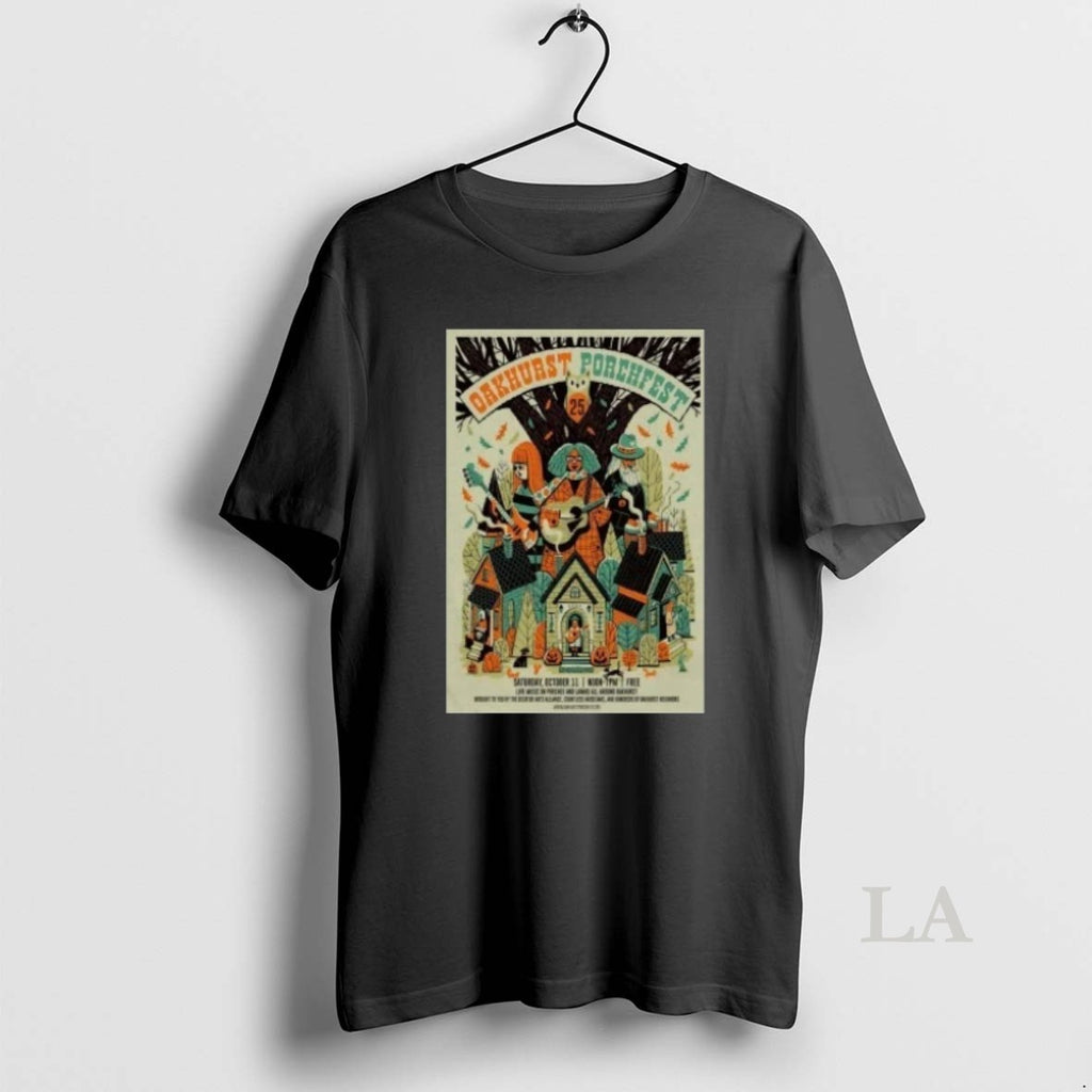 Original Oakhurst Porchfest October 11 2025 In Decatur Ga T-Shirts, Hoodie, Sweatshirt | InkRitualCo.com