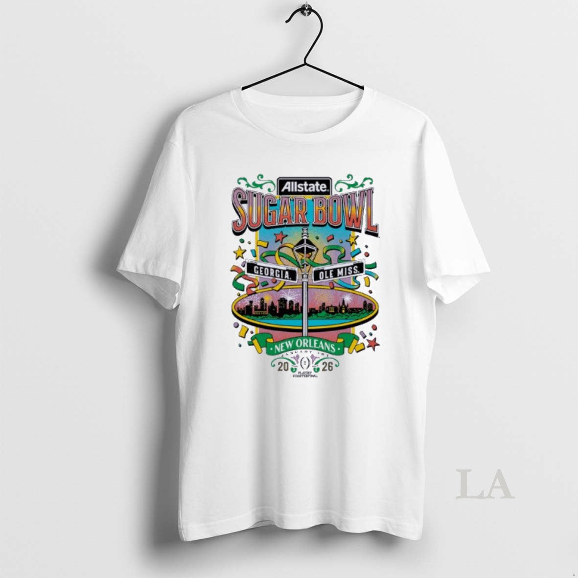 Original Ole Miss Vs Georgia 2026 Allstate Sugar Bowl Nola Adult T-Shirts, Hoodie, Sweatshirt | InkRitualCo.com