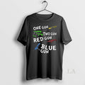 Original One Gun Two Gun Red Gun Blue Gun Long Sleve T-Shirts, Hoodie, Sweatshirt | InkRitualCo.com