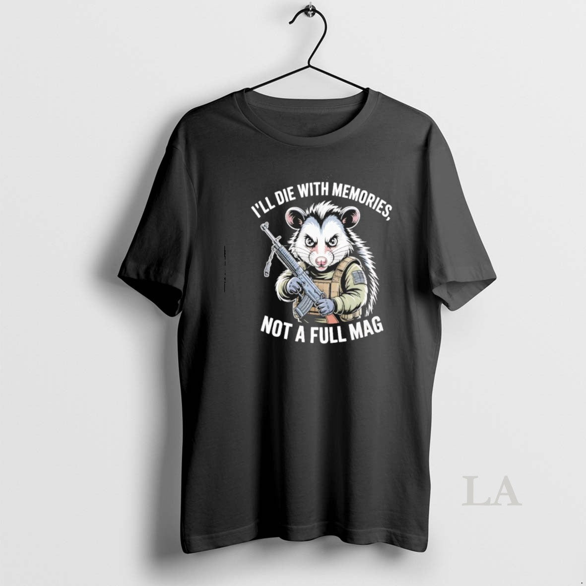 Original Opossum Ill Die With Memories Not A Full Mag T-Shirts, Hoodie, Sweatshirt | InkRitualCo.com