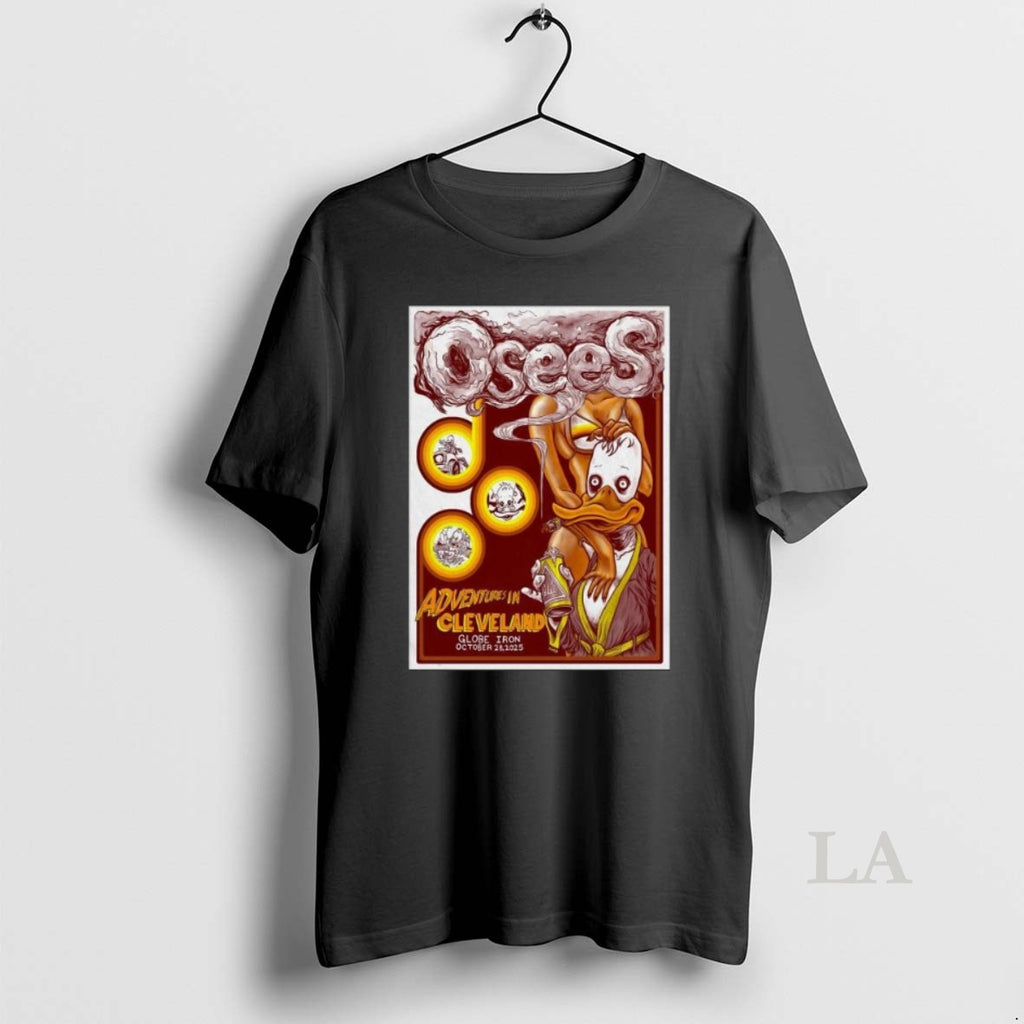 Original Osees October 28 2025 In Cleveland Oh Long Sleve T-Shirts, Hoodie, Sweatshirt | InkRitualCo.com