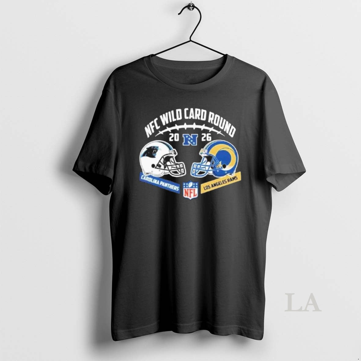 Original Panthers Vs Rams Nfc Wild Card Round Helmet Matchup T-Shirts, Hoodie, Sweatshirt | InkRitualCo.com