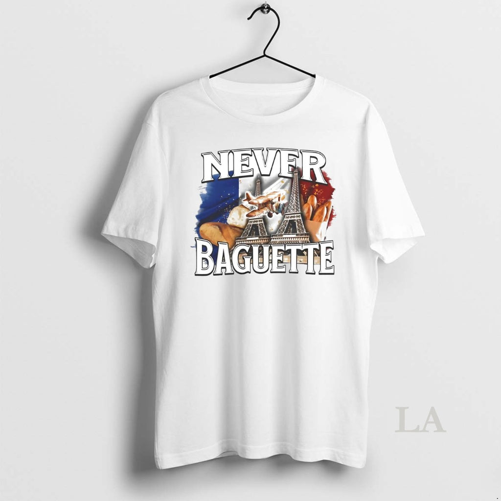 Original Paris Eiffel Never Baguette T-Shirts, Hoodie, Sweatshirt | InkRitualCo.com