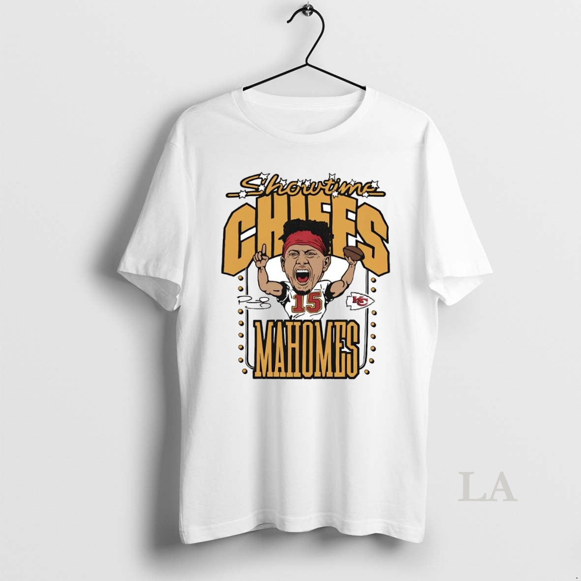 Original Patrick Mahomes Showtime Caricature Chiefs T-Shirts, Hoodie, Sweatshirt | InkRitualCo.com