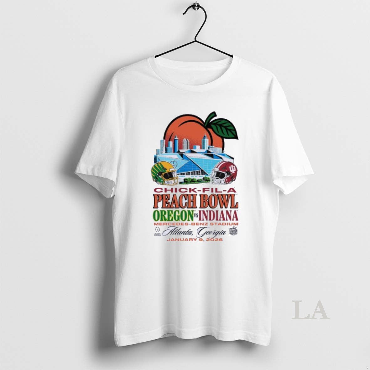 Original Peach Bowl Iu Vs Oregon January 9th T-Shirts, Hoodie, Sweatshirt | InkRitualCo.com