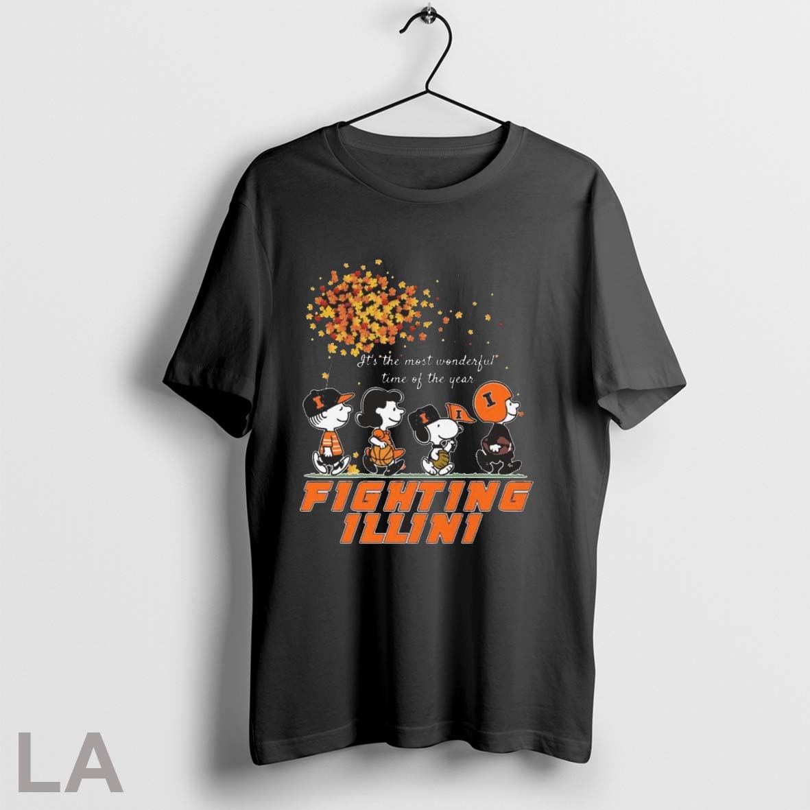 Original Peanuts Its The Most Wonderful Time Of The Year Fighting Illini T-Shirts, Hoodie, Sweatshirt | InkRitualCo.com