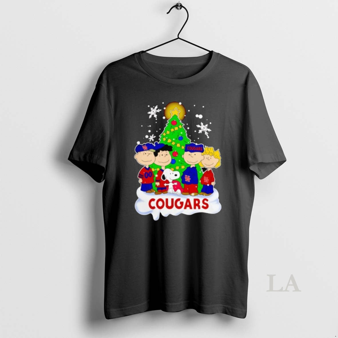 Original Peanuts Characters Houston Cougars Christmas T-Shirts, Hoodie, Sweatshirt | InkRitualCo.com
