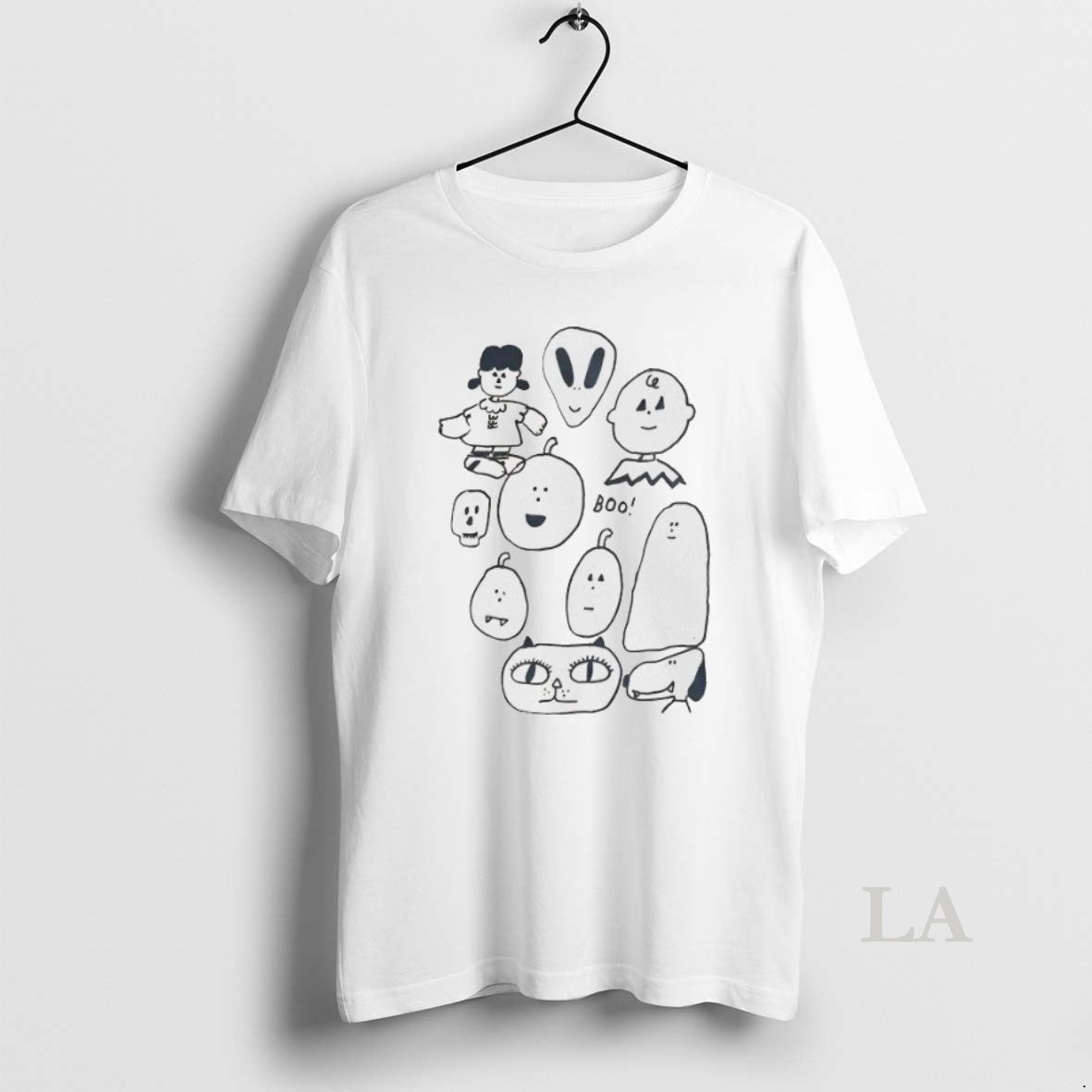 Original Peanuts Characters X Alien Boo T-Shirts, Hoodie, Sweatshirt | InkRitualCo.com