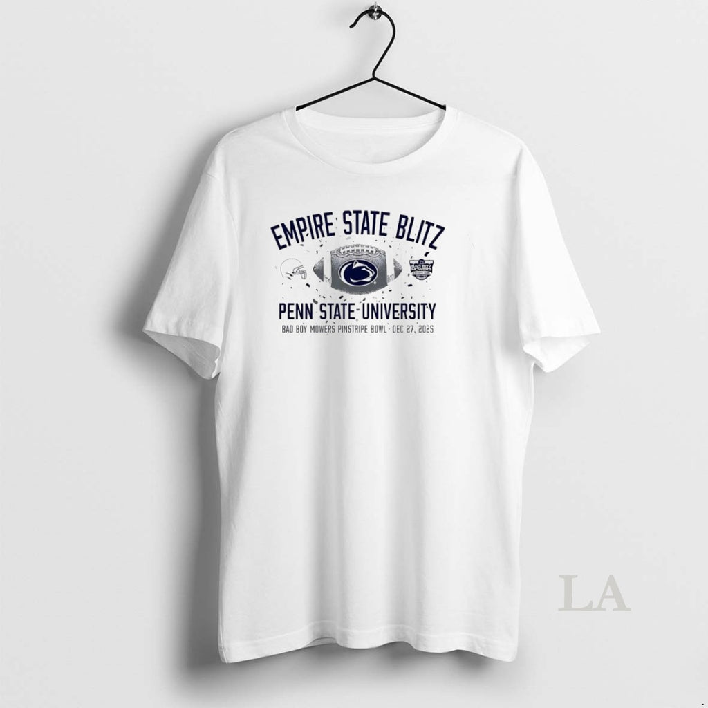 Original Penn State 2025 Pinstripe Bowl Champions Empire State Blitz T-Shirts, Hoodie, Sweatshirt | InkRitualCo.com