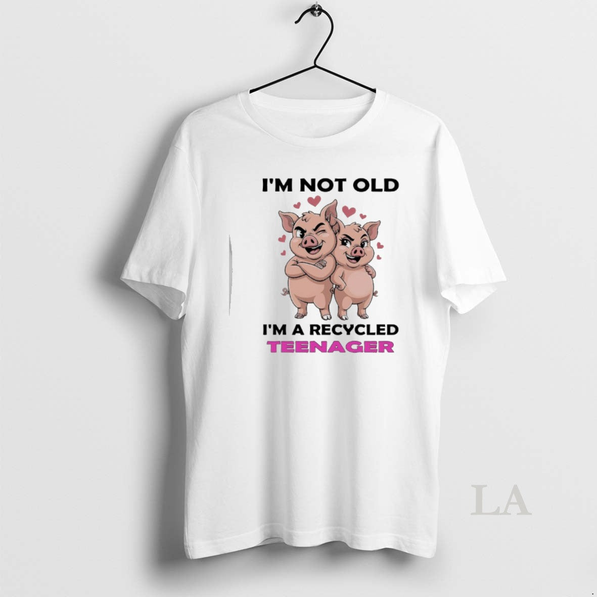 Original Pig Im Not Old Im A Recycled Teenager T-Shirts, Hoodie, Sweatshirt | InkRitualCo.com