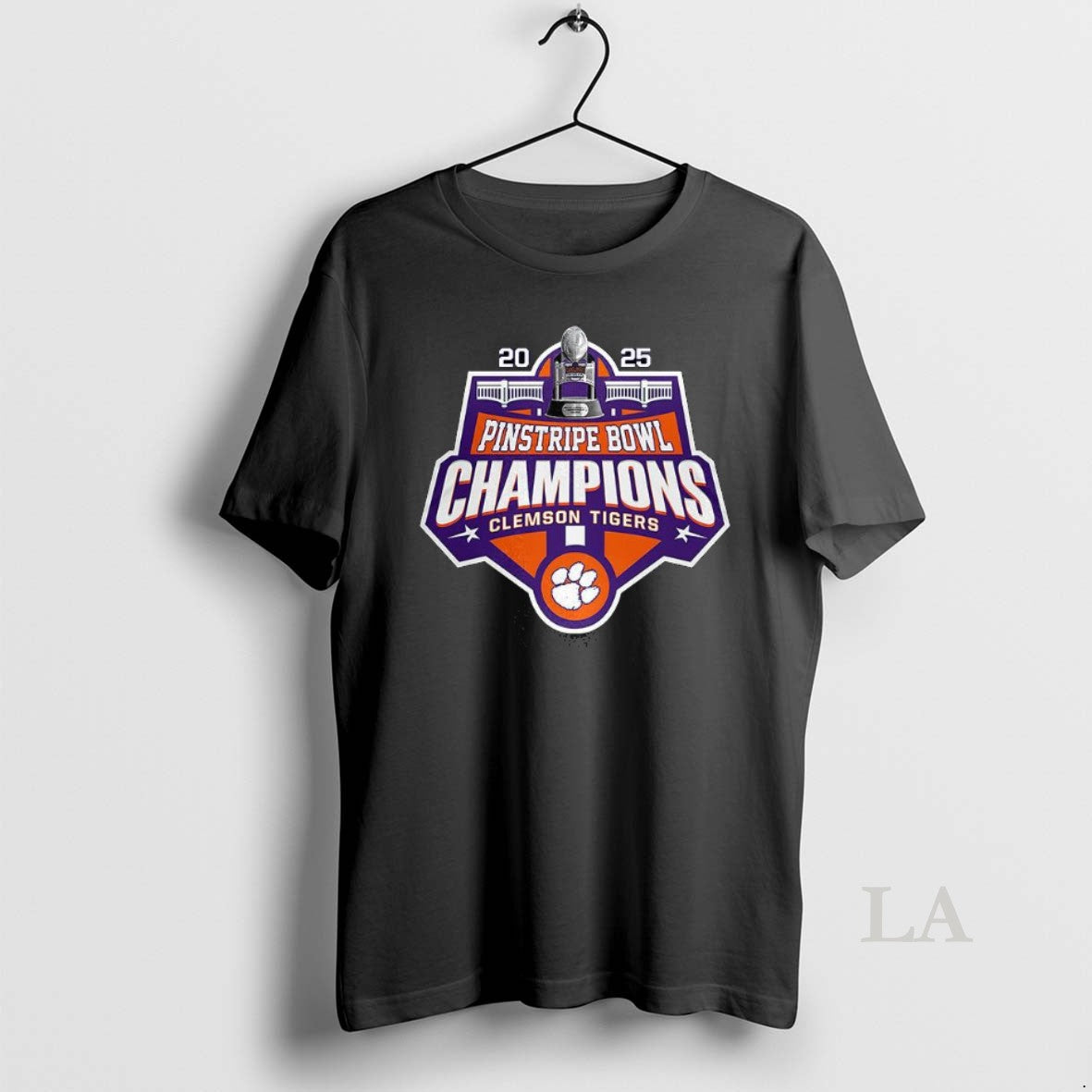 Original Pinstripe Bowl Champions 2025 Clemson Tigers T-Shirts, Hoodie, Sweatshirt | InkRitualCo.com