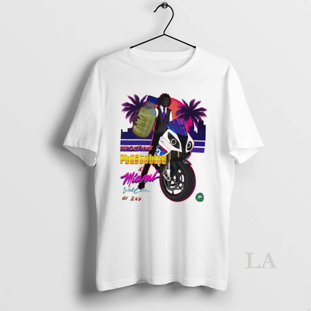 Original Plaskoline X Miami On November 2nd Live Demonstration 110 Octane Motorcycle T-Shirts, Hoodie, Sweatshirt