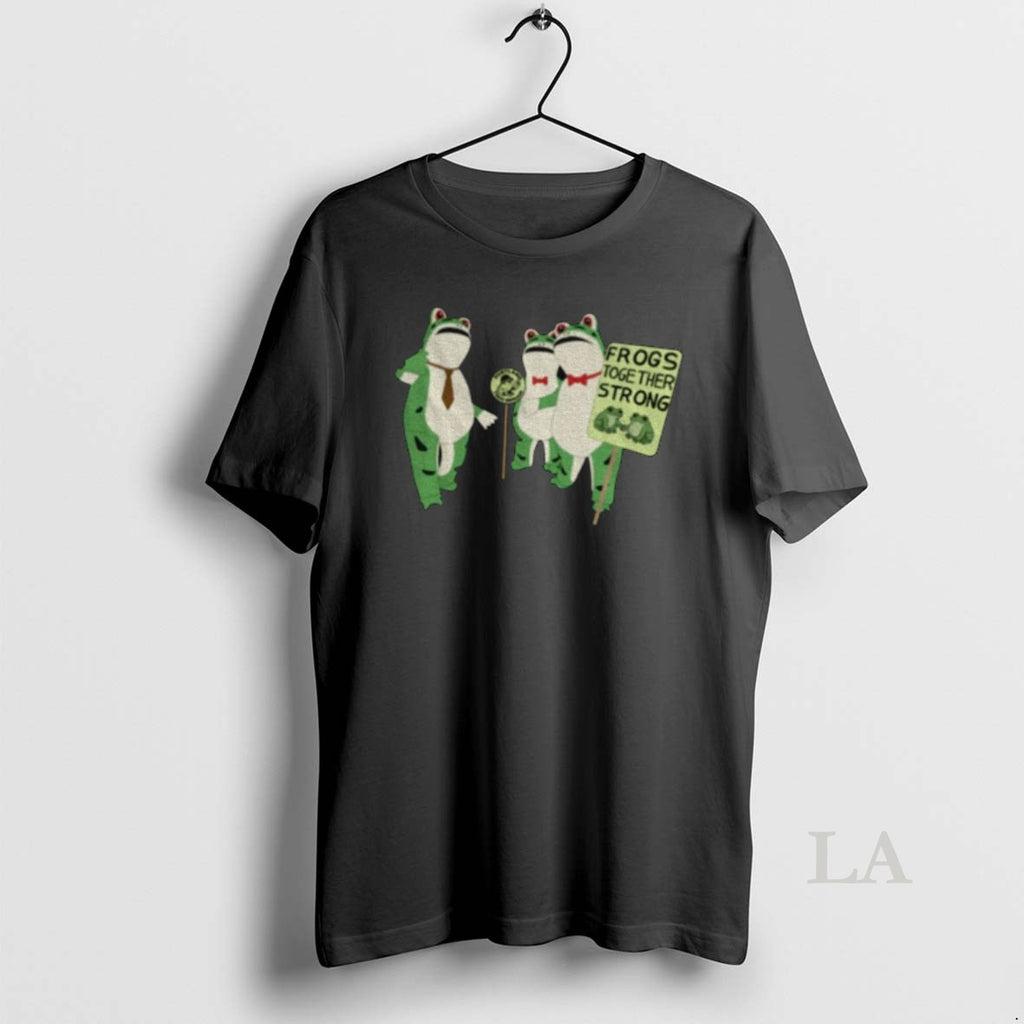Original Portland Frog Frogs Together Strong T-Shirts, Hoodie, Sweatshirt | InkRitualCo.com