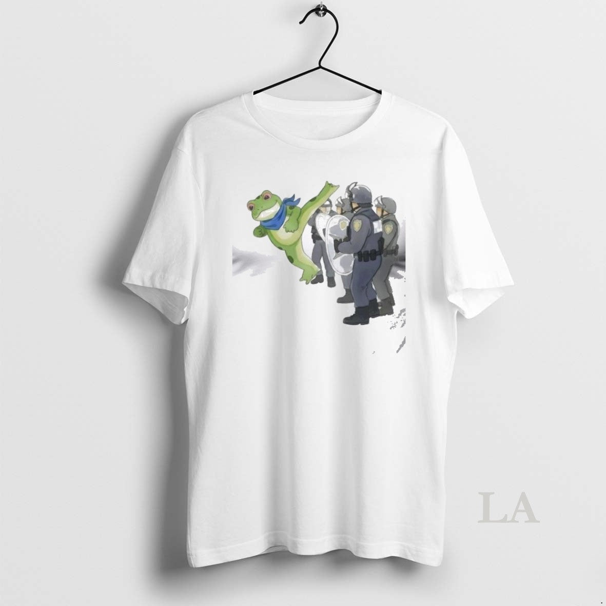 Original Portland Frog X Police Anti Fascism T Men T-Shirts, Hoodie, Sweatshirt | InkRitualCo.com