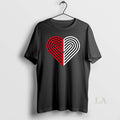 Original Portland Love Portland Trail Blazers Basketball Heart T-Shirts, Hoodie, Sweatshirt | InkRitualCo.com