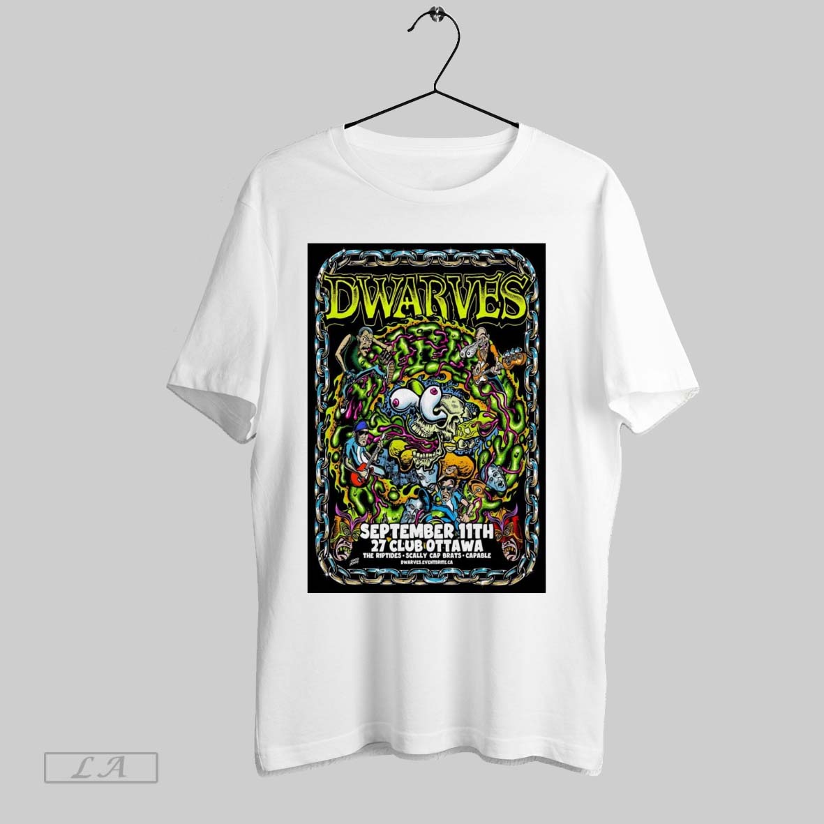 Original Poster Dwarves The 27 Club In Ottawa Canada September 11 2025 T-Shirts, Hoodie, Sweatshirt | InkRitualCo.com