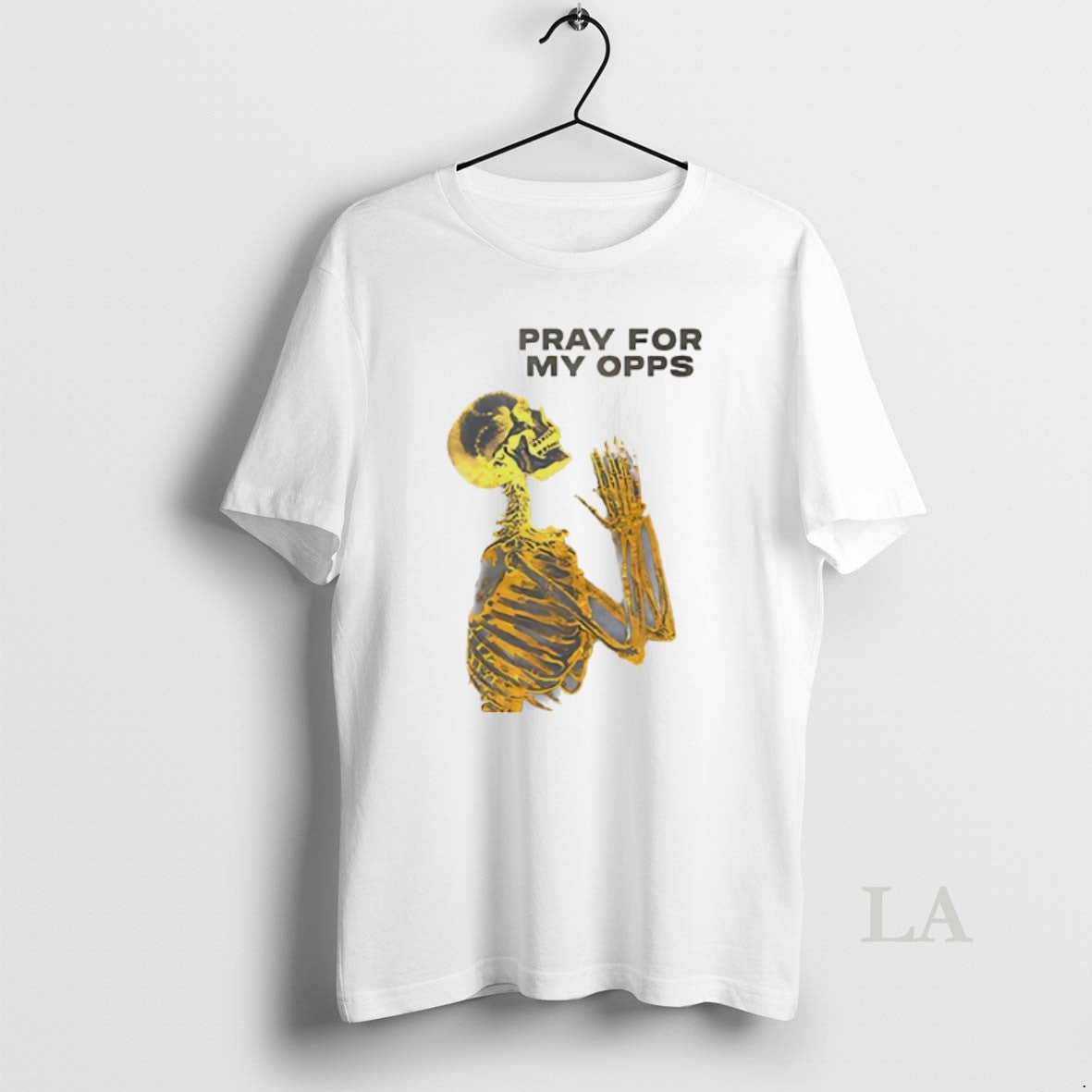 Original Pray For My Opps Skeleton T-Shirts, Hoodie, Sweatshirt | InkRitualCo.com