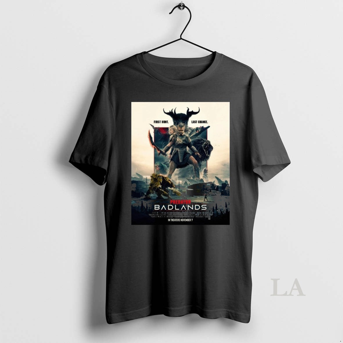Original Predator Badlands First Hunt Last Chance In Theaters November 7 2025 T-Shirts, Hoodie, Sweatshirt | InkRitualCo.com