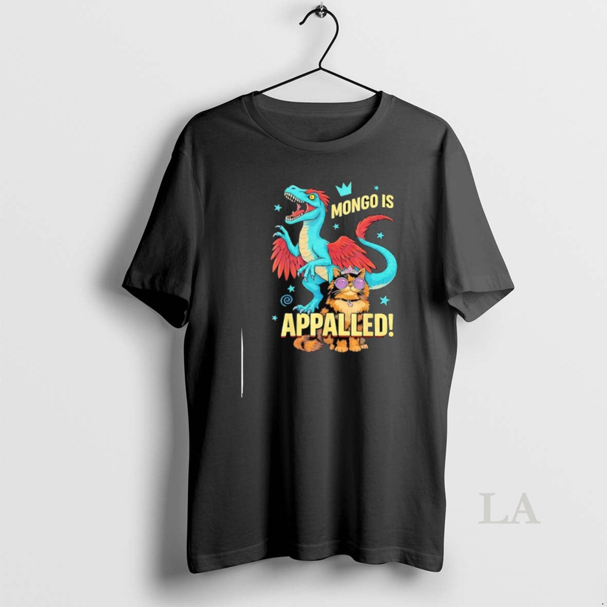 Original Princess Cat Riding Dinosaur Mongo Is Appalled Vintage T-Shirts, Hoodie, Sweatshirt | InkRitualCo.com
