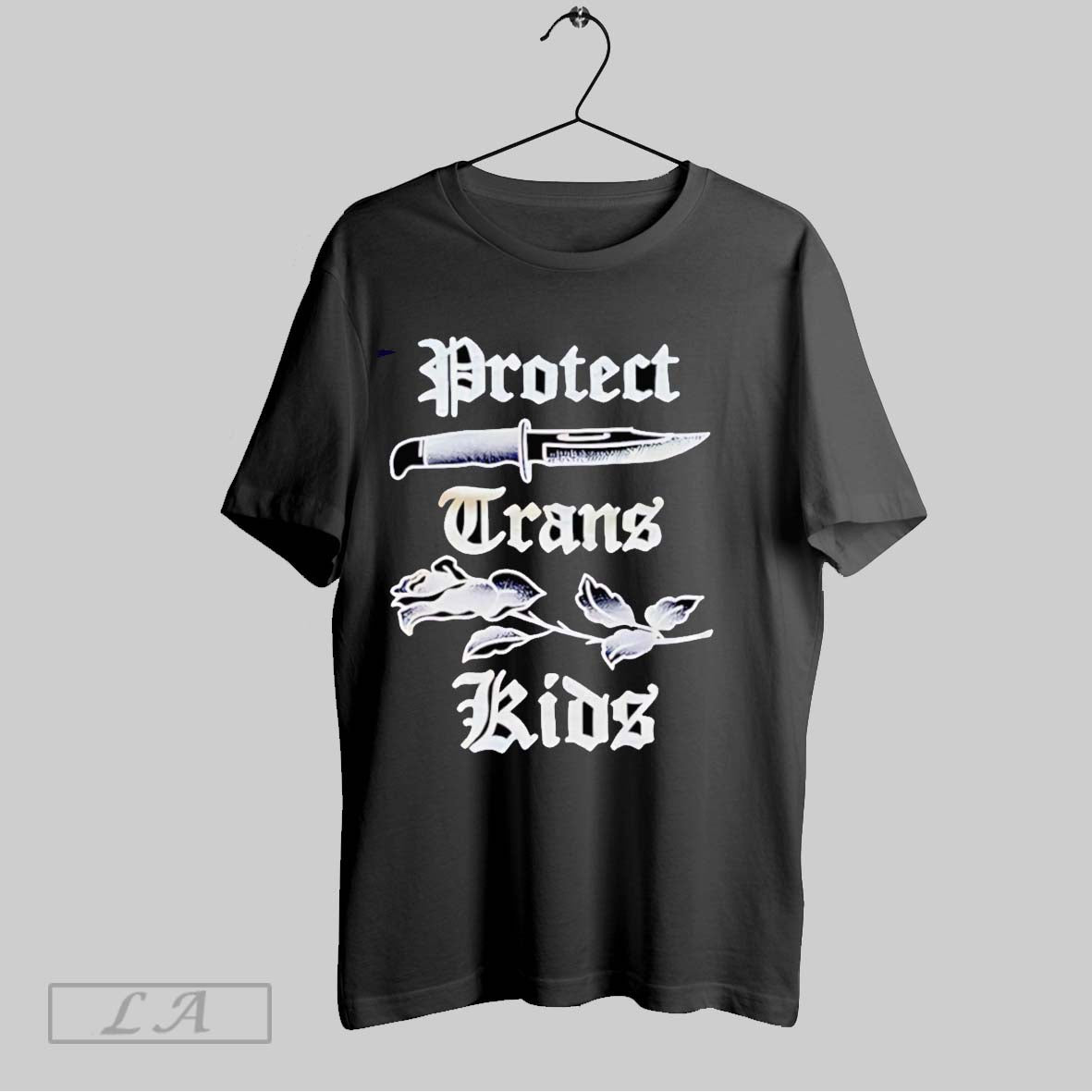 Original Protect Trans Kids Knife And Rose T-Shirts, Hoodie, Sweatshirt | InkRitualCo.com