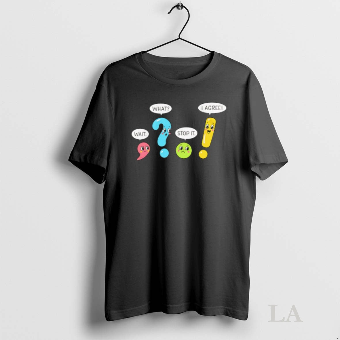 Original Punctuation Marks Wait What Stop It I Agree T-Shirts, Hoodie, Sweatshirt | InkRitualCo.com