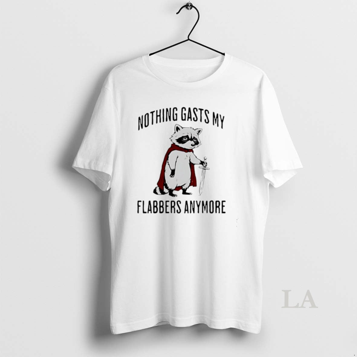 Original Raccoon Knight Nothing Gasts My Flabbers Anymore T-Shirts, Hoodie, Sweatshirt | InkRitualCo.com