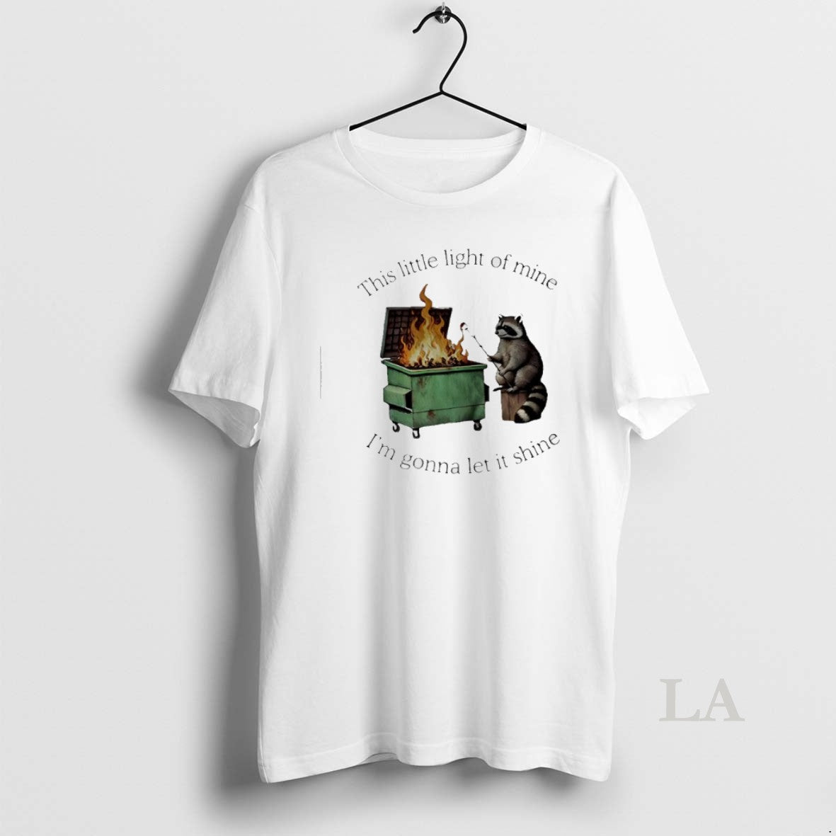 Original Raccoon This Little Light Of Mine Im Gonna Let It Shine T-Shirts, Hoodie, Sweatshirt | InkRitualCo.com