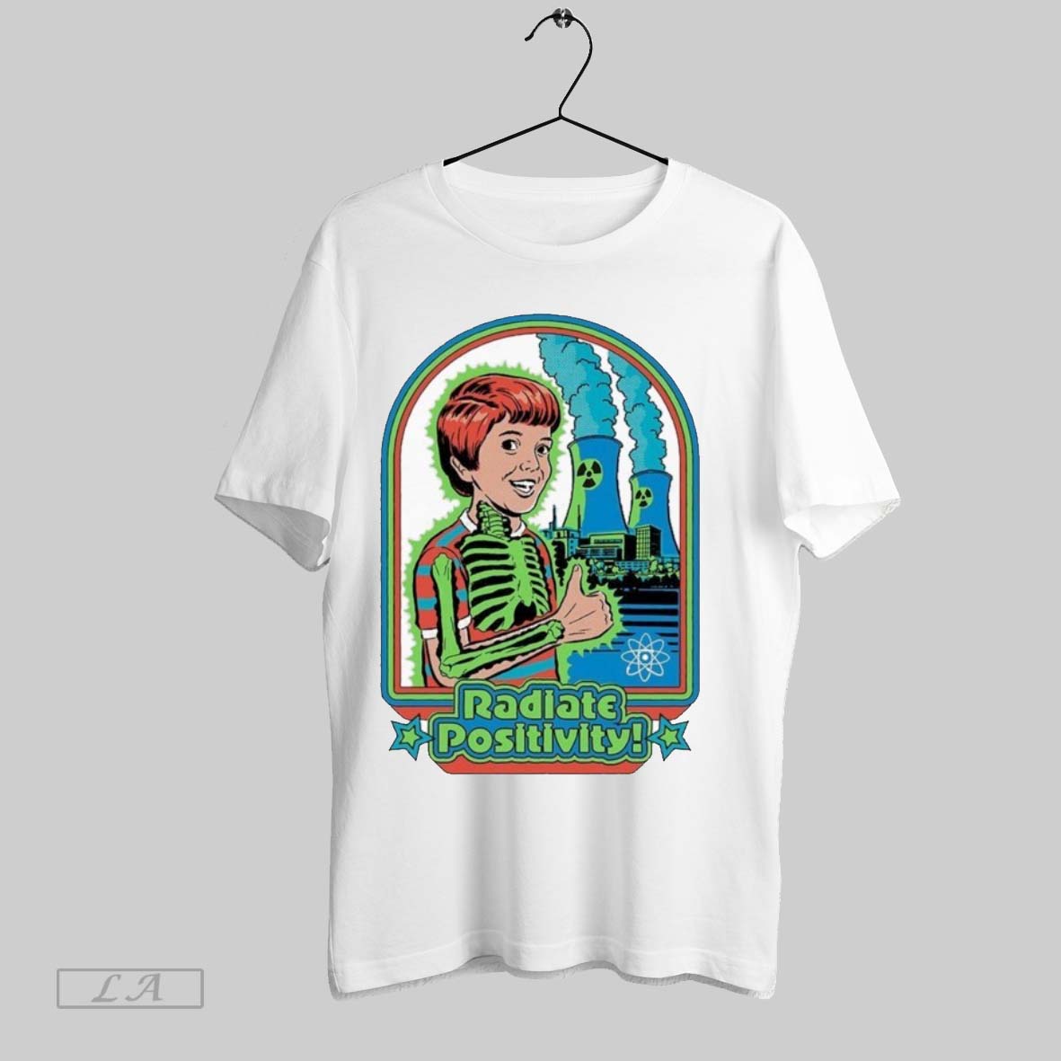 Original Radiate Positivity Thumb Skeleton T-Shirts, Hoodie, Sweatshirt | InkRitualCo.com