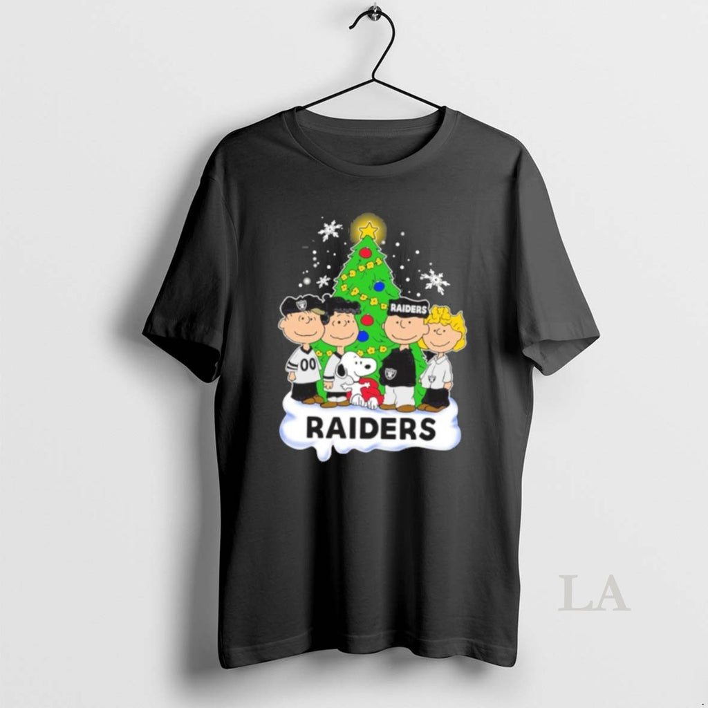 Original Raiders Peanuts With Friends Christmas T-Shirts, Hoodie, Sweatshirt | InkRitualCo.com