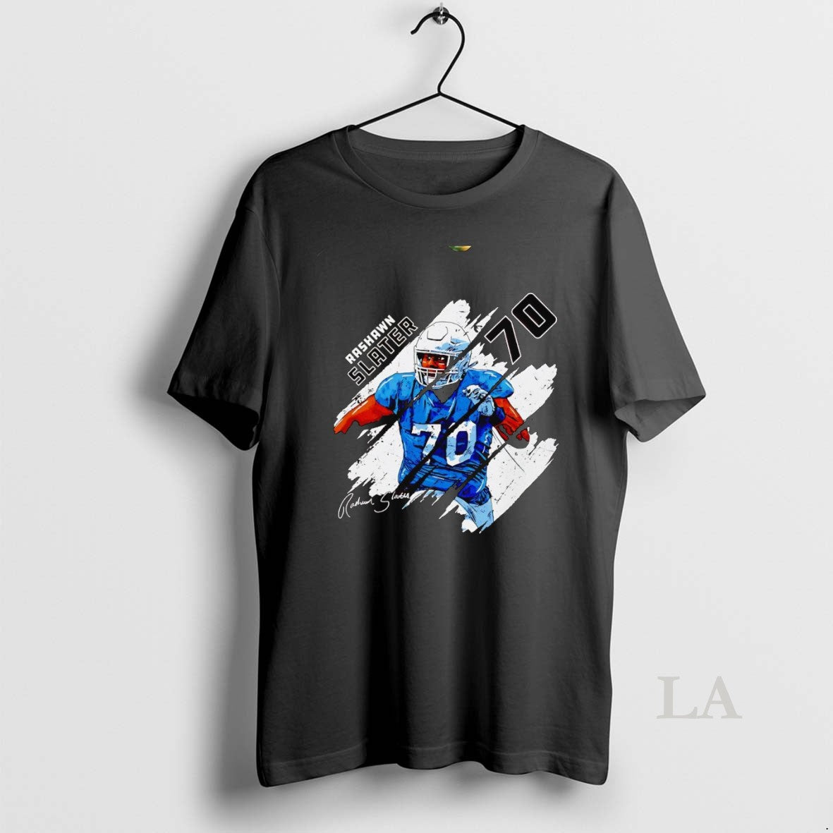 Original Rashawn Slater Stripes Signature Los Angeles Chargers T-Shirts, Hoodie, Sweatshirt | InkRitualCo.com