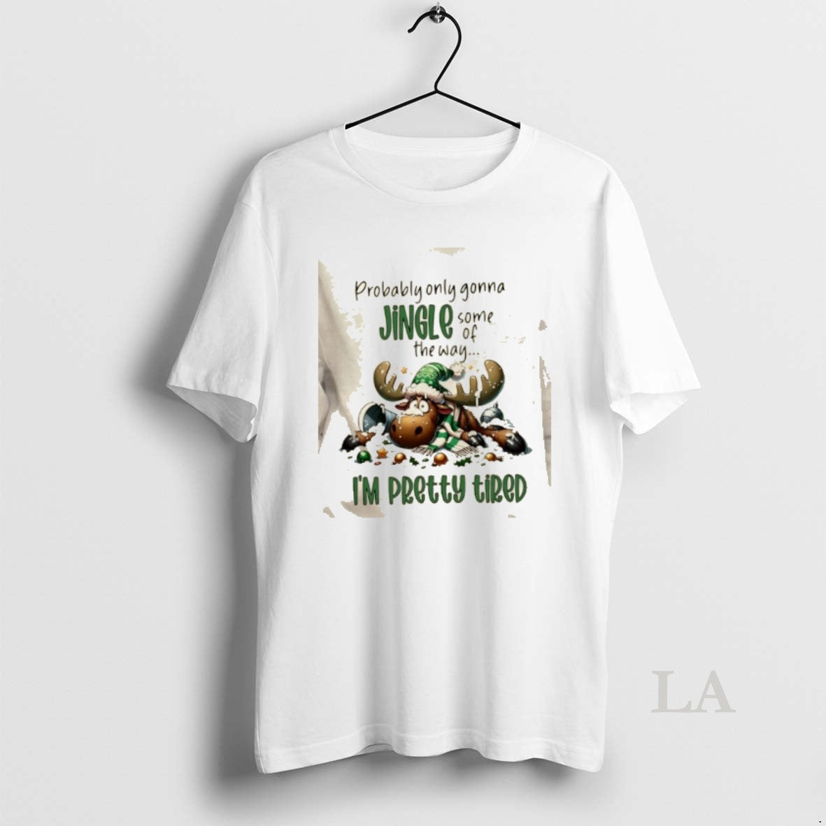 Original Reindeer Probably Only Gonna Jingle Some Of The Way Im Pretty Tired T-Shirts, Hoodie, Sweatshirt | InkRitualCo.com