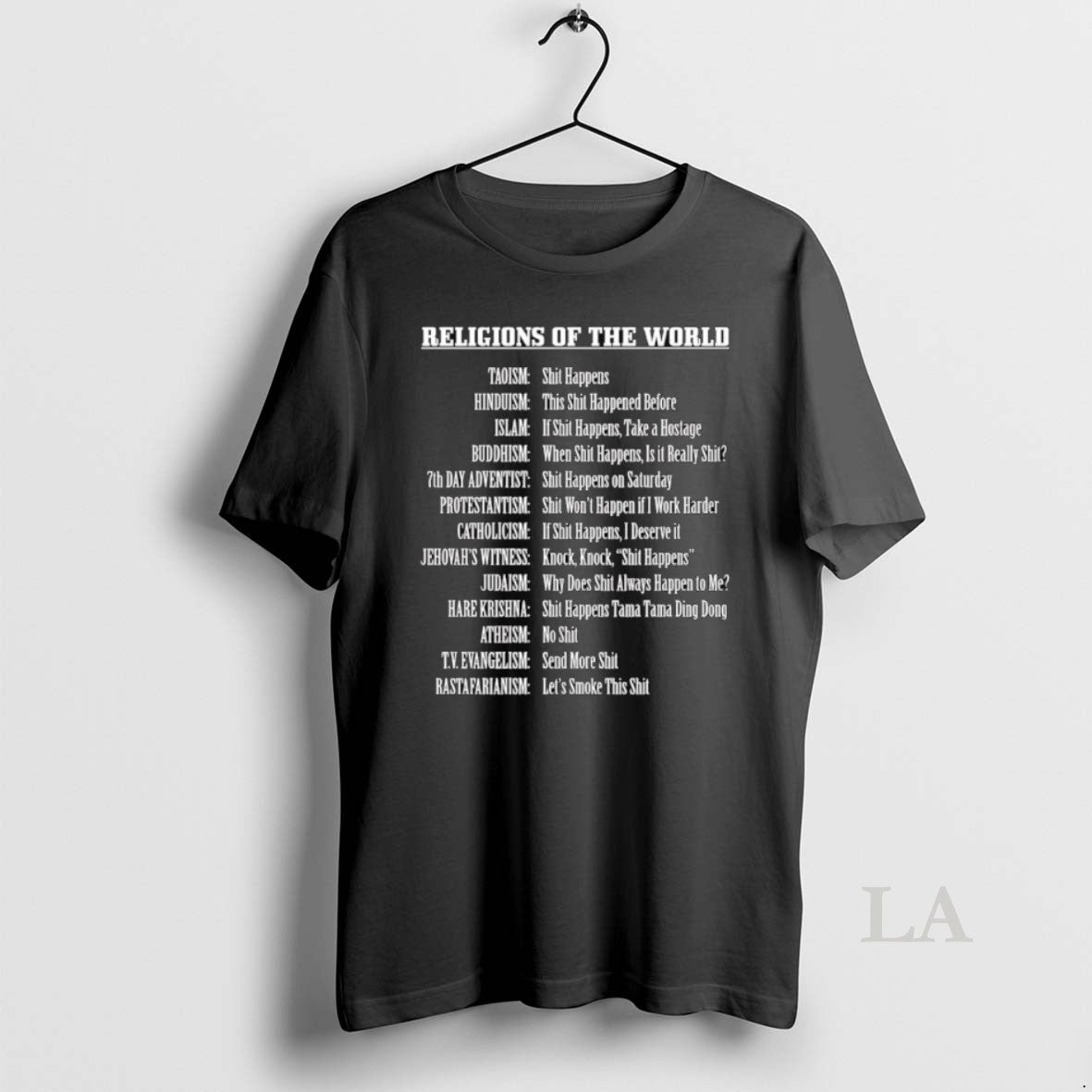 Original Religions Of The World List T-Shirts, Hoodie, Sweatshirt | InkRitualCo.com