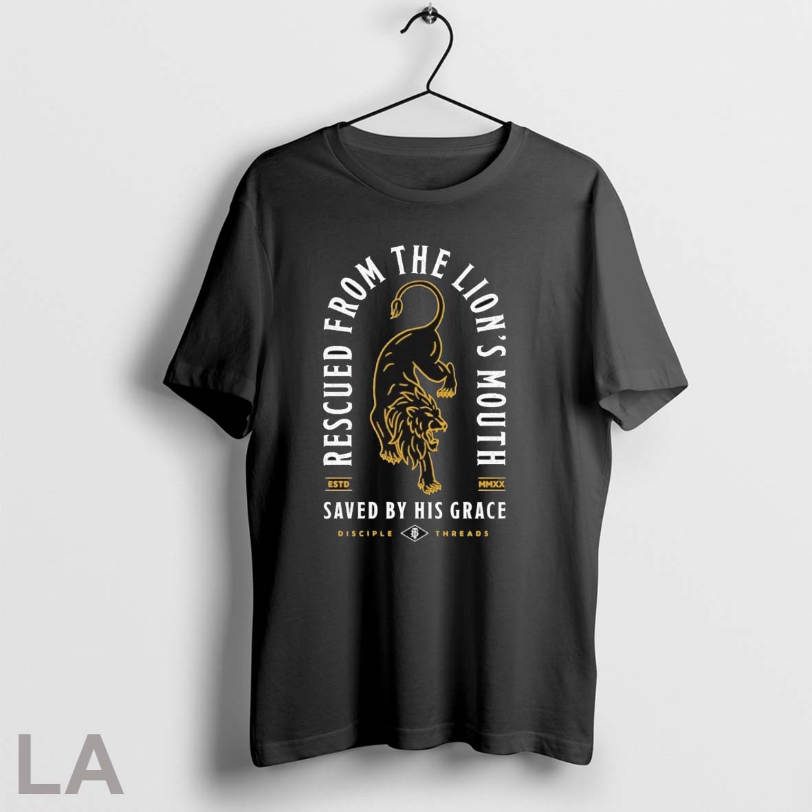 Original Rescued From The Lions Mouth Saved By His Grace Rescued Disciple Threads T-Shirts, Hoodie, Sweatshirt