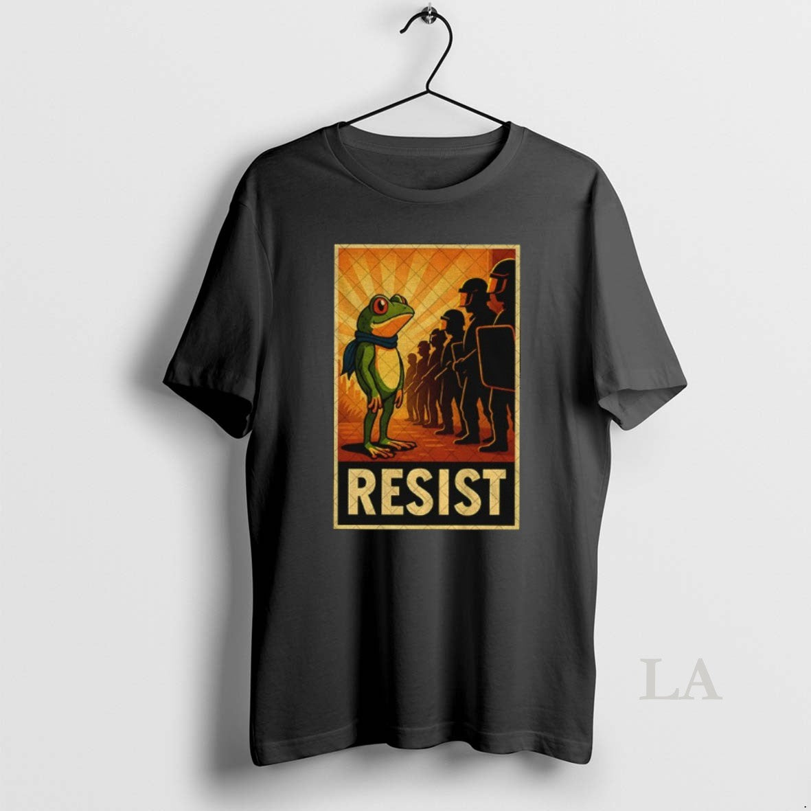 Original Resist Portland Frog I Stand With Frog Anti Fascism Anti Trump T-Shirts, Hoodie, Sweatshirt | InkRitualCo.com
