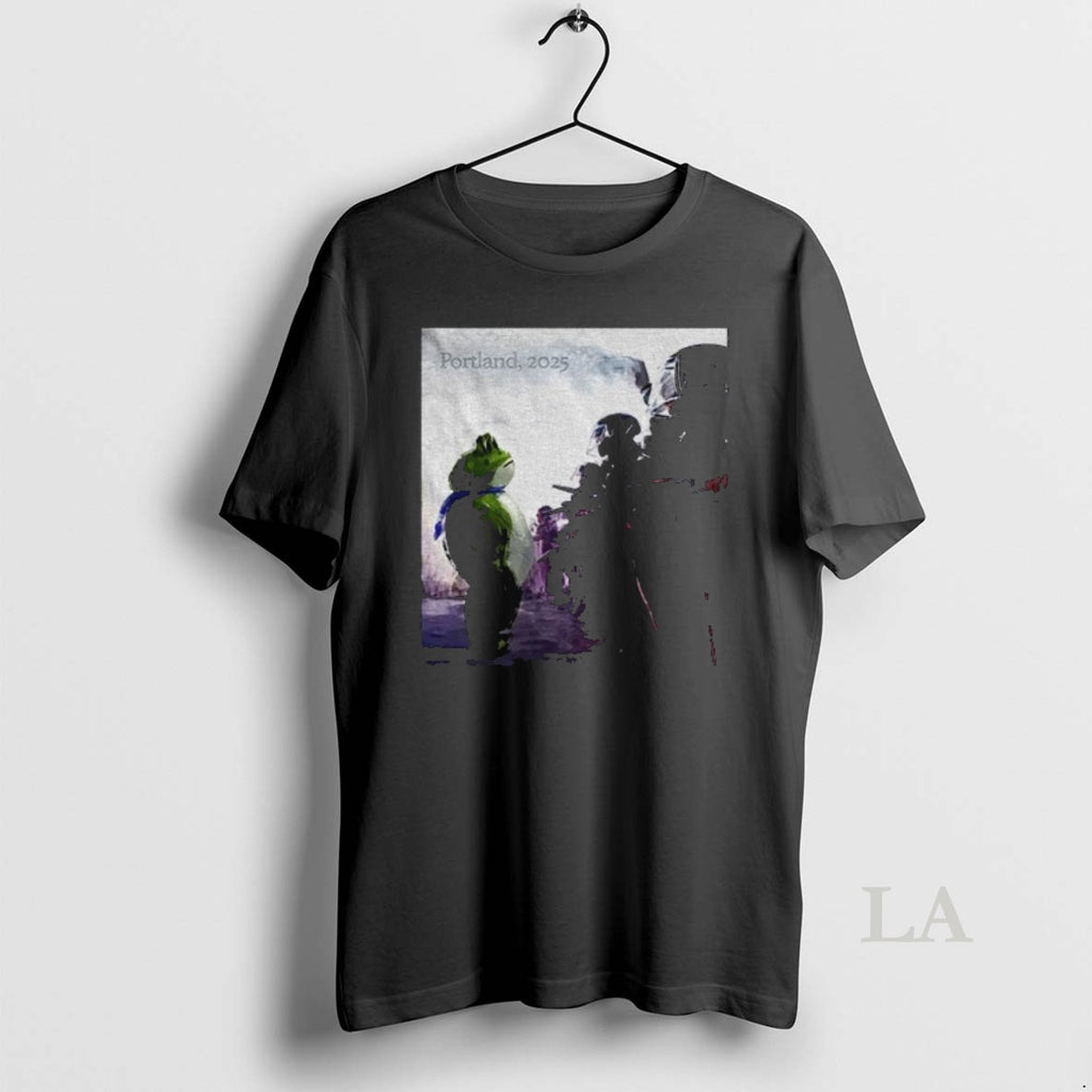 Original Resist Portland Frog I Stand With Frog Poland 2025 Art T-Shirts, Hoodie, Sweatshirt | InkRitualCo.com