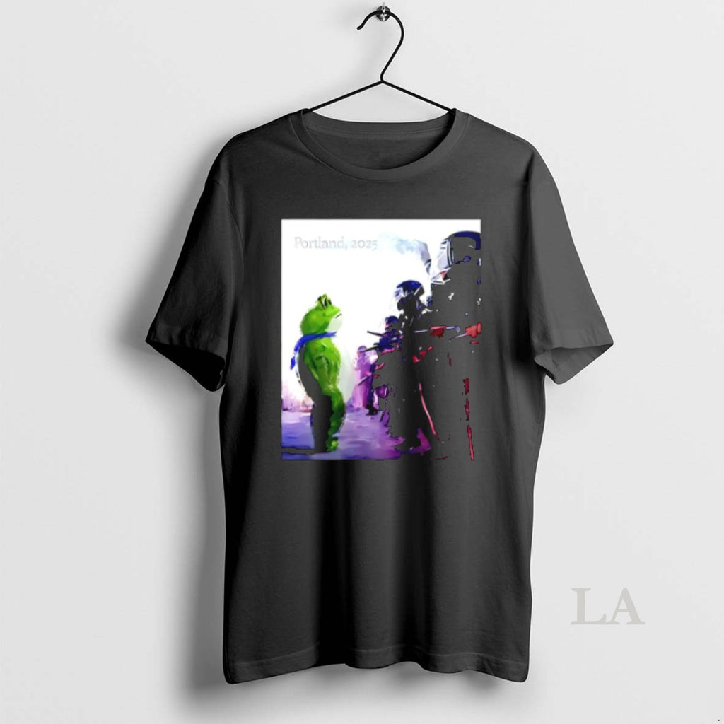 Original Resist Portland Frog I Stand With Frog Meme T-Shirts, Hoodie, Sweatshirt | InkRitualCo.com