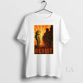 Original Resist Portland Frog Protest Anti Fascism Fuck Ice No Kings Day Vintage T-Shirts, Hoodie, Sweatshirt