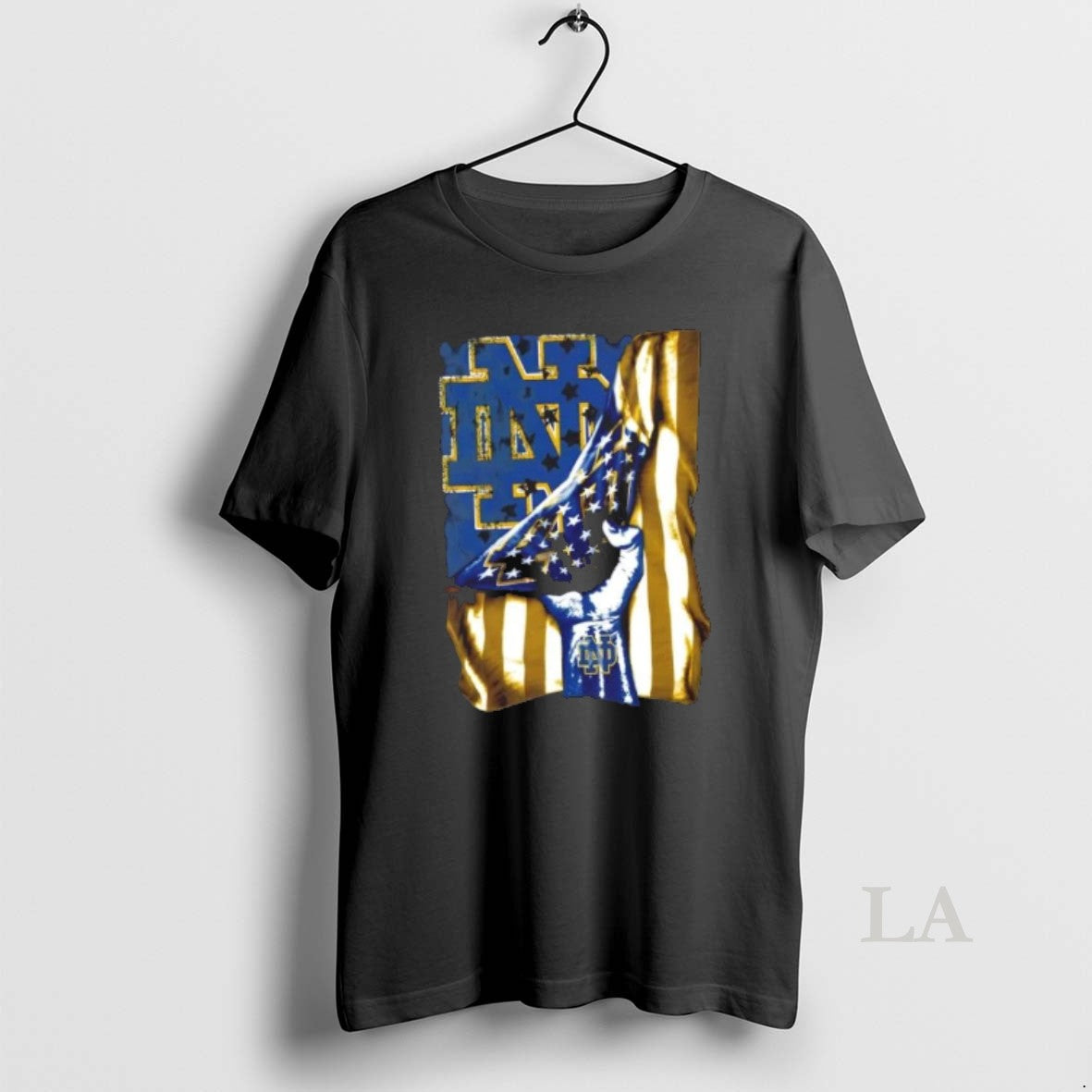 Original Revealing The Glory Notre Dame Fighting Irish X Usa Flag T-Shirts, Hoodie, Sweatshirt | InkRitualCo.com