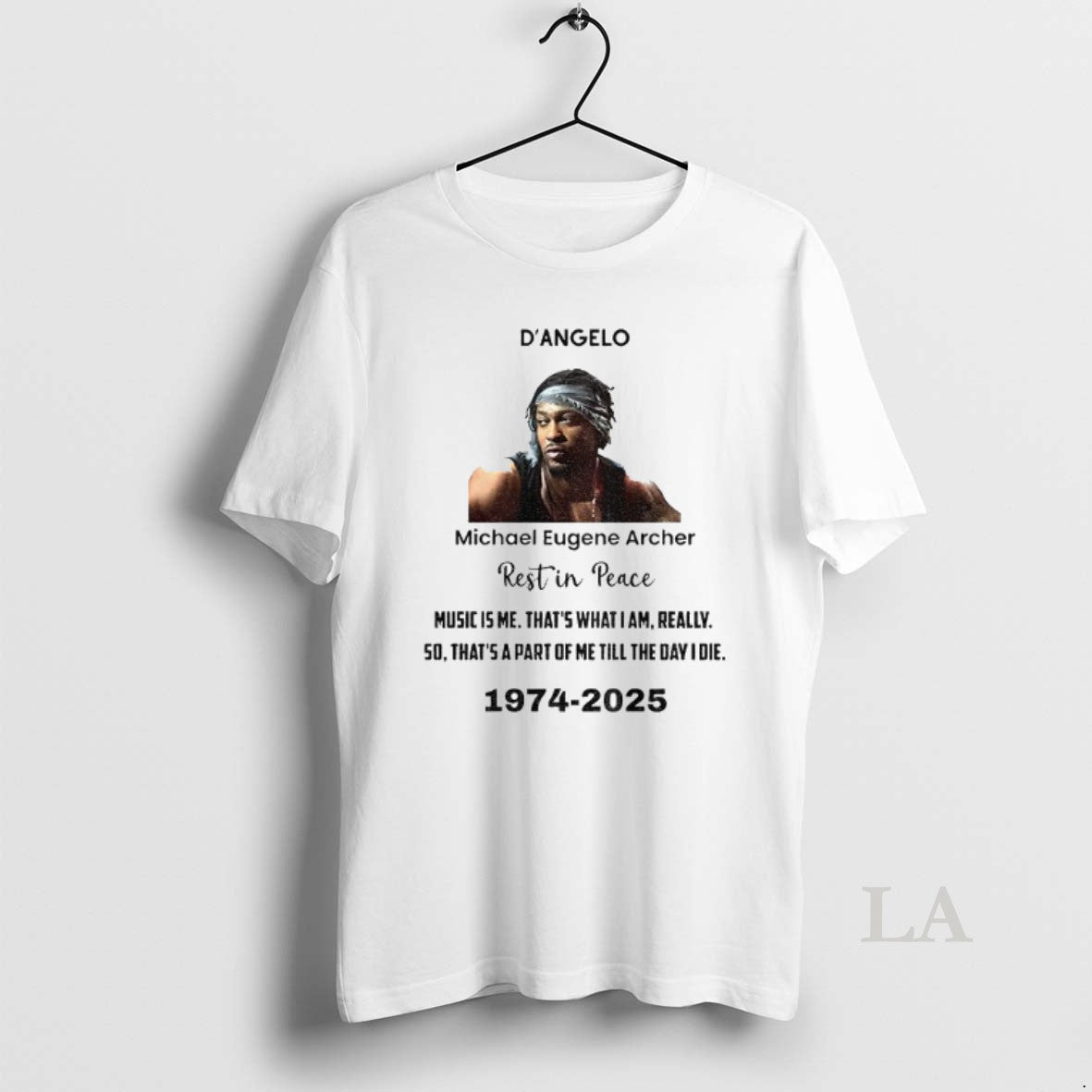 Original Rip Dangelo Michael Eugene Archer Rest In Peace Music Is Me Thats What T-Shirts, Hoodie, Sweatshirt
