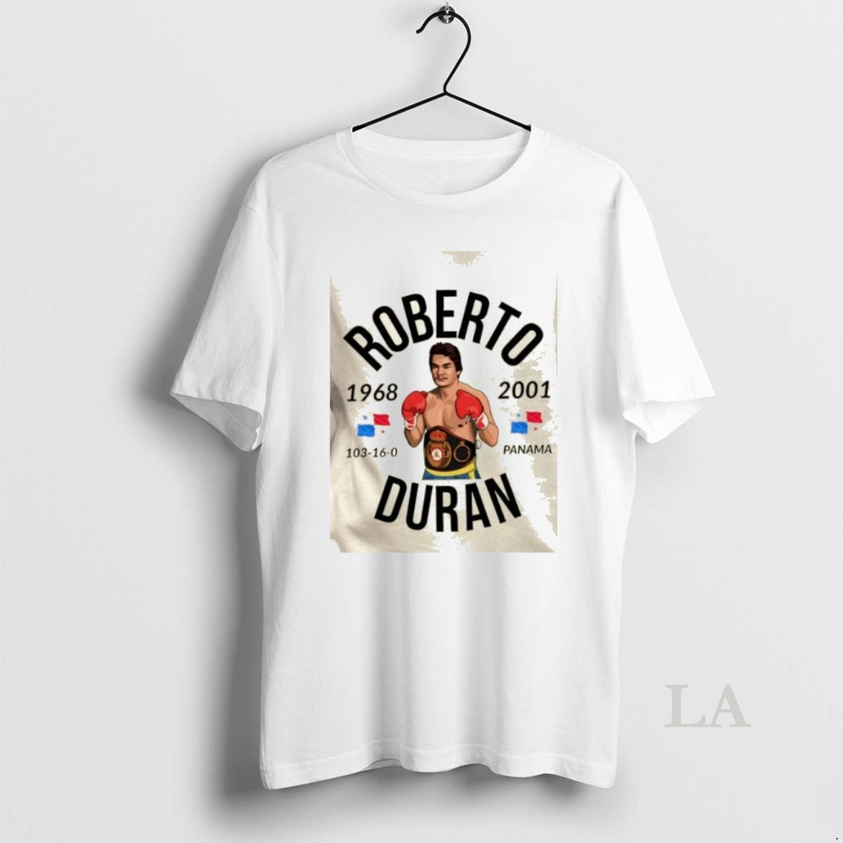 Original Roberto Duran 1968 2001 Panama Flag T-Shirts, Hoodie, Sweatshirt | InkRitualCo.com