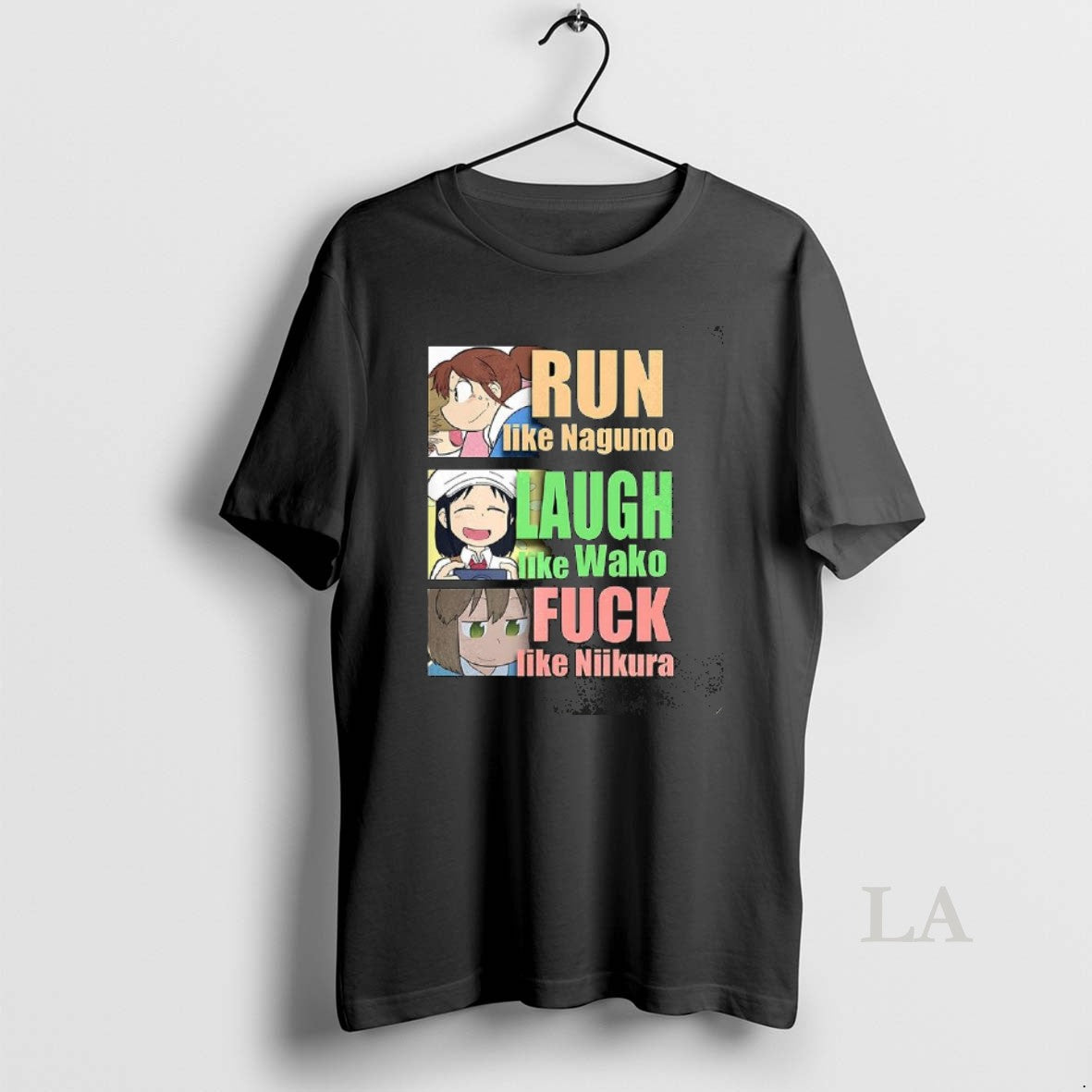 Original Run Like Nagumo Laugh Like Wako And Fuck Like Niikura T-Shirts, Hoodie, Sweatshirt | InkRitualCo.com