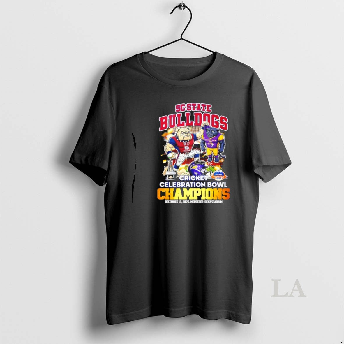 Original Sc State Bulldogs 2025 Cricket Celebration Bowl Champions Mascot T-Shirts, Hoodie, Sweatshirt | InkRitualCo.com