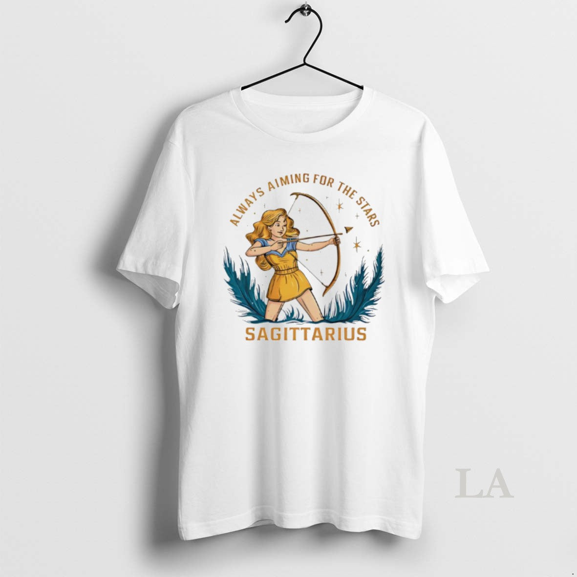 Original Sagittarius Zodiac Always Aiming For The Stars Art T-Shirts, Hoodie, Sweatshirt | InkRitualCo.com
