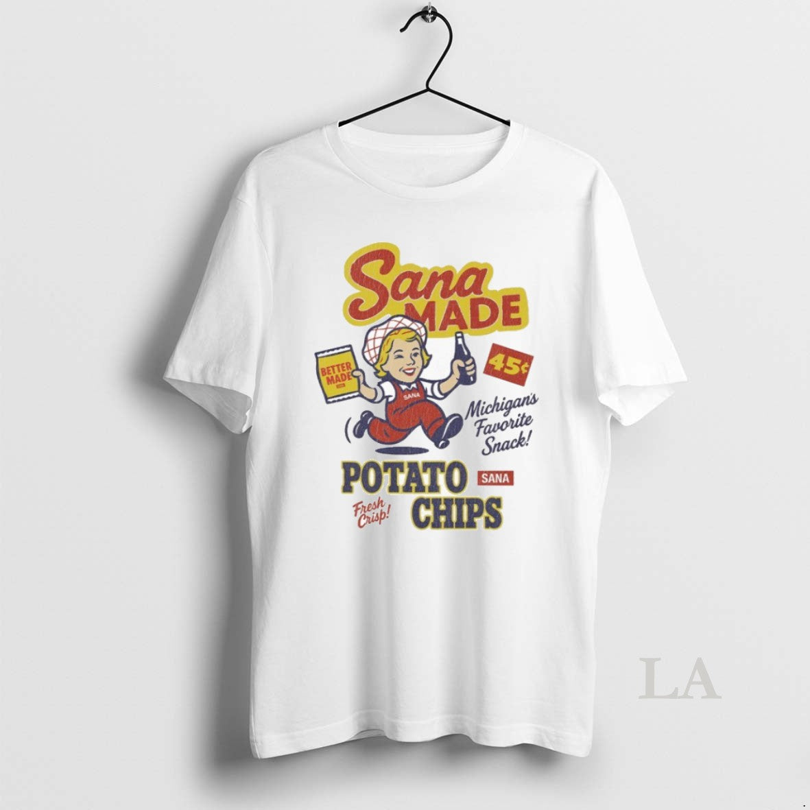Original Sana Made Potato Chips Better Made Michigans Favorite Snack T-Shirts, Hoodie, Sweatshirt | InkRitualCo.com