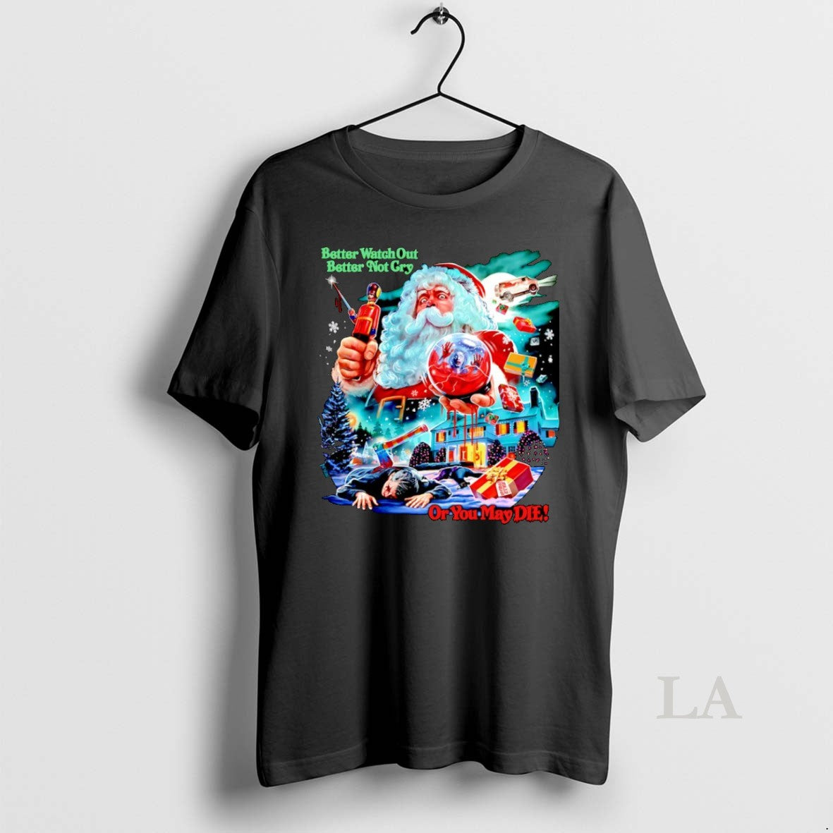 Original Santa Claus Better Watch Out Better Not Cry Or You May Die Christmas T-Shirts, Hoodie, Sweatshirt | InkRitualCo.com