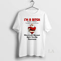 Original Santa Claus Im A Bitch Beautiful Intelligent Thoughtful Caring Honest With A Low Bullshit T-Shirts, Hoodie,...
