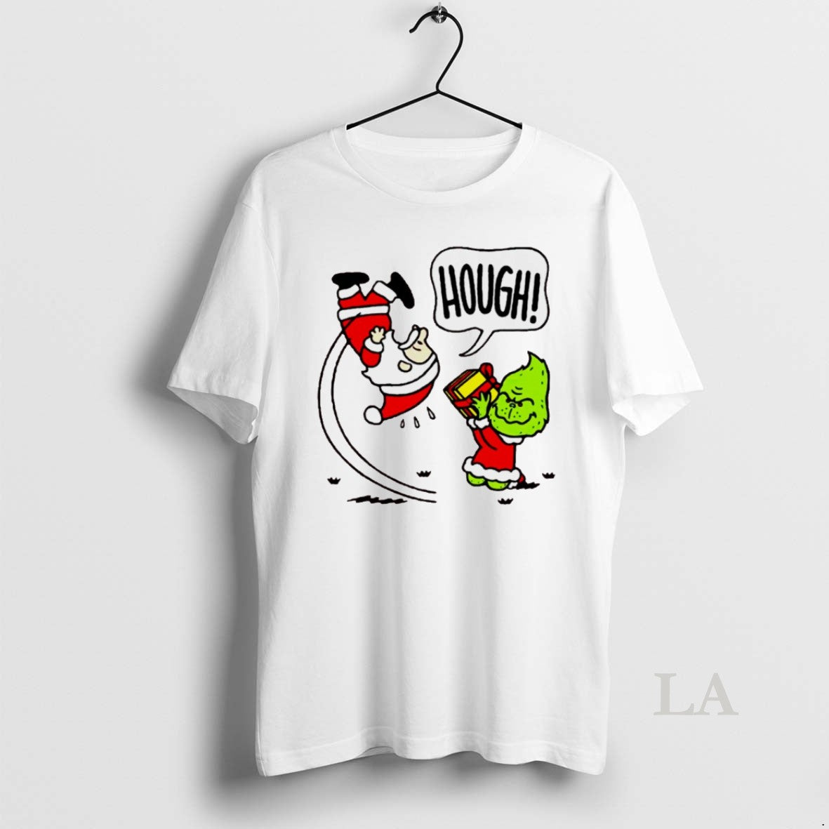 Original Santa Claus And The Grinch X Peanuts Not Your Gift Hough Christmas White T-Shirts, Hoodie, Sweatshirt