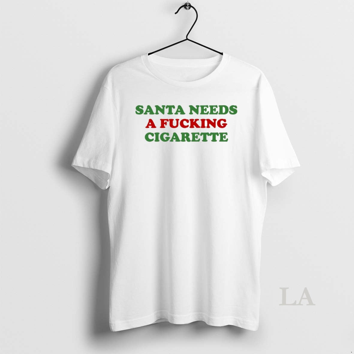 Original Santa Needs A Fcking Cigarette Circle T-Shirts, Hoodie, Sweatshirt | InkRitualCo.com